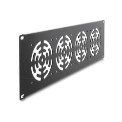 Delock 19 3U Rack Cover for 4 fans 92 x, Delock 19 3U Rack Cover for 4 fans 92 x