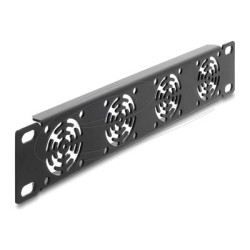 Delock 10 1U Rack Cover for 4 fans 40 x, Delock 10 1U Rack Cover for 4 fans 40 x
