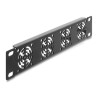 Delock 10 1U Rack Cover for 4 fans 40 x, Delock 10 1U Rack Cover for 4 fans 40 x