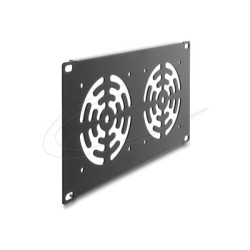 Delock 10 3U Rack Cover for 3 fans 92 x, Delock 10 3U Rack Cover for 3 fans 92 x