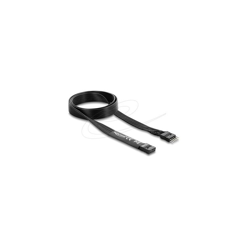 Delock HD Audio Flat Cable Motherboard E, Delock HD Audio Flat Cable Motherboard E 86058