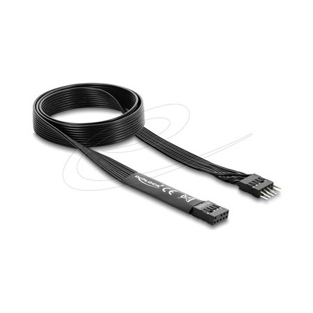 Delock HD Audio Flat Cable Motherboard E, Delock HD Audio Flat Cable Motherboard E 86058