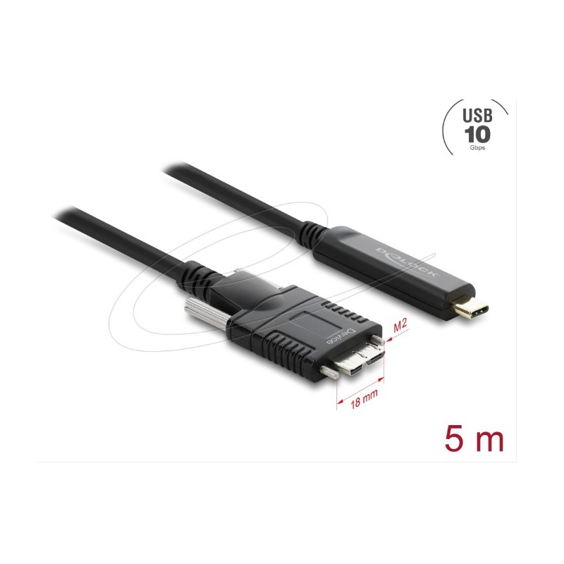 Delock Active Optical Cable USB 10 Gbps, Delock Active Optical Cable USB 10 Gbps 83623