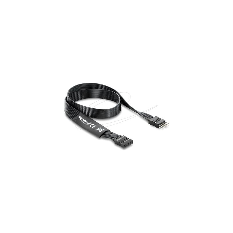 Delock HD Audio Flat Cable Motherboard E, Delock HD Audio Flat Cable Motherboard E 86055