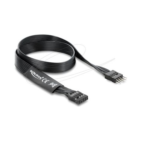 Delock HD Audio Flat Cable Motherboard E, Delock HD Audio Flat Cable Motherboard E 86055