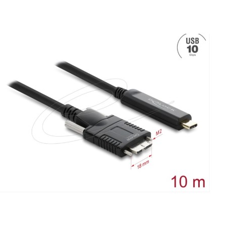 Delock Active Optical Cable USB 10 Gbps, Delock Active Optical Cable USB 10 Gbps 83632