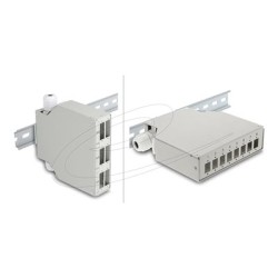 Delock Fiber Optic Patch Panel 6 port fo, Delock Fiber Optic Patch Panel 6 port fo