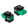 Delock Keystone Module LC Duplex female, Delock Keystone Module LC Duplex female 87074