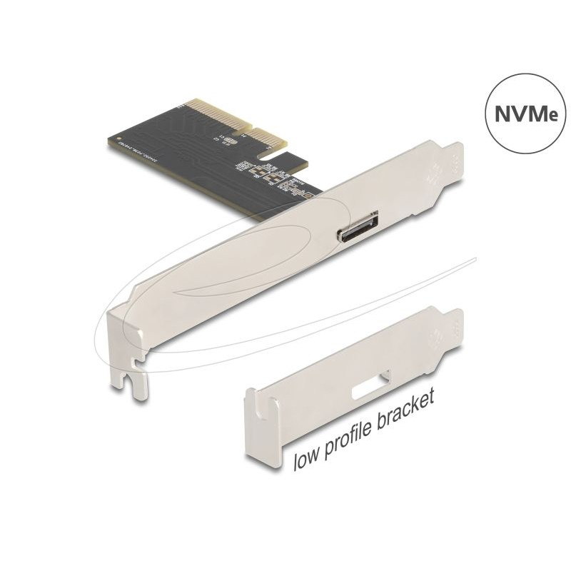 Delock PCI Express x4 Card to 1 x extern, Delock PCI Express x4 Card to 1 x extern
