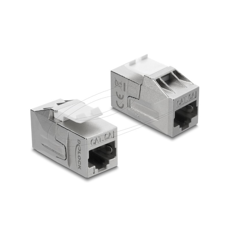 Delock Keystone Module coupler RJ45 jack, Delock Keystone Module coupler RJ45 jack 91122