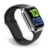 Swissten řemínek pro apple watch silikonový 42 / 44 / 45 / 49 mm černý