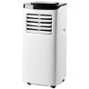 NEDIS mobilní klimatizace/ 7000 BTU/ 60 m3/ 2 rychlosti/ dálkové ovládání/ časovač vypnutí/ bílá