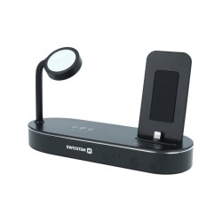 Swissten bezdrátová nabíječka 4v1 mfi (kompatibilní s magsafe)