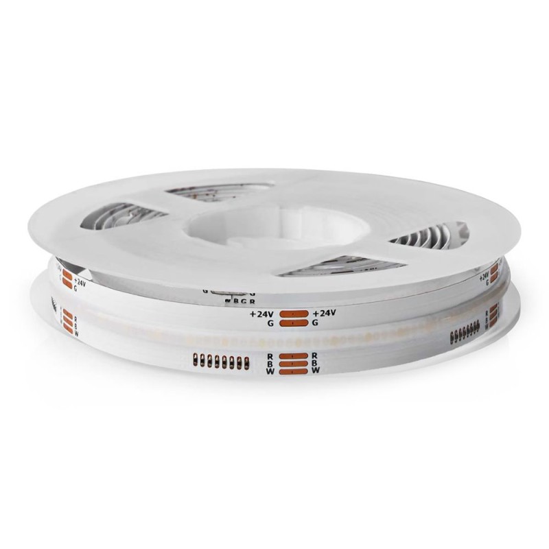 NEDIS Wi-Fi chytrý LED pásek/ 18W/ 220 - 240V/ IP20/ 860lm/ 2700 - 6500 K/ teplá až studená bílá/ RGB/ 2m