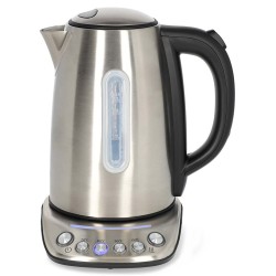 NEDIS Wi-Fi chytrá rychlovarná konvice/ objem 1,7 l/ 70,80,90,100 °C/ otáčení o 360/ ukazatel teploty/ Android/iOS/ nere