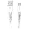Swissten datový kabel usb/micro usb bílý 1,2m (samoprodavač)