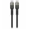 Swissten datový video kabel USB 4.0, USB-C, 240w, 8k@60hz, 40 gb/s, TB3 & TB4, 0,5 m černý
