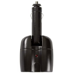 NEDIS univerzální DC/DC napájecí adaptér/ auto adaptér/ 120 W/ 10 A/ 2x 12 V DC zásuvka/ černý