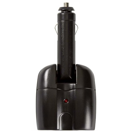 NEDIS univerzální DC/DC napájecí adaptér/ auto adaptér/ 120 W/ 10 A/ 2x 12 V DC zásuvka/ černý