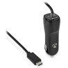 NEDIS nabíječka do auta/ 18 W/ 12 - 24 V DC/ 3.0 A/ USB-C/ černá/ kabel 1 m