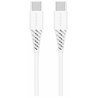 Swissten Datový kabel TPE USB-C / USB-C PD 5 A (100 W) 2,5 M bílý