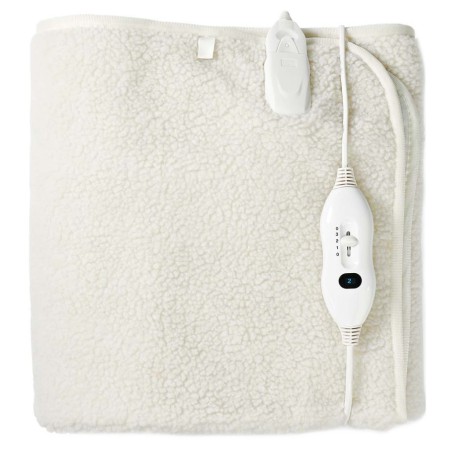 NEDIS elektrická deka/ 1 osoba/ 150 x 80 cm/ 3 nastavení teploty/ ochrana proti přehřátí/ Polyester/ Syntetická vlna