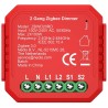 NEDIS chytrý duální spínač osvětlení/ 2x 100W/ připojení terminálu/ Zigbee 3.0/ Android/ iOS/ Nedis® SmartLife/ červený