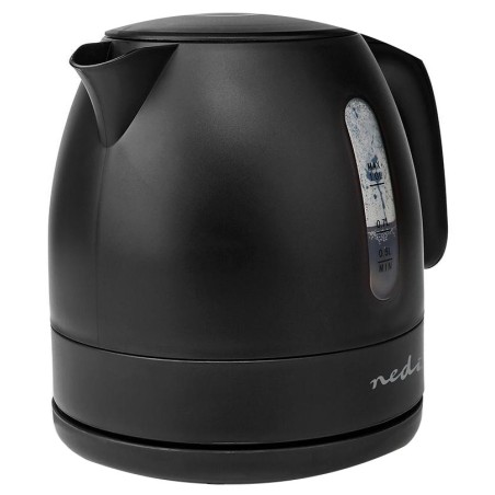 NEDIS rychlovarná konvice KAWK300EBK/ objem 1 l/ otáčení o 360°/ skryté topné těleso/ spotřeba 2150 W/ plast/ černá
