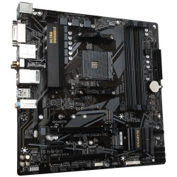 GIGABYTE B550M DS3H AC / AMD B550 / AM4 / 4x DDR4 / 2x M.2 / DVI-D / HDMI / WiFi / mATX