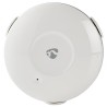 NEDIS Wi-Fi chytrý detektor úniku vody/ napájení z baterie/ hlasitost 50 dB/ Android & iOS/ bílý