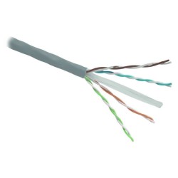 UTP kabel PlanetElite, Cat6, licna(lanko), PVC, šedý, 305m
