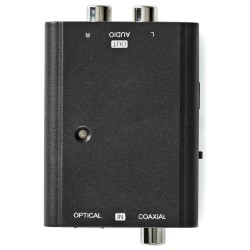 NEDIS převodník digitálního zvuku na stereofonní/ 1cestný/ zásuvka RCA + zásuvka Toslink/ 2x zásuvka RCA (Stereo)
