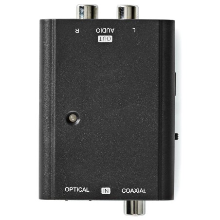 NEDIS převodník digitálního zvuku na stereofonní/ 1cestný/ zásuvka RCA + zásuvka Toslink/ 2x zásuvka RCA (Stereo)