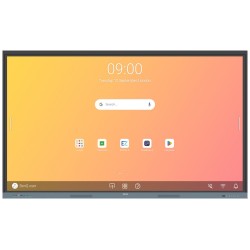 BENQ dotykový panel 86" RE8604/ UHD 4K/8GB I 128GB /provoz 18/7/ HDMI/DP/ USB-C/ LABN/Android 13/40 dotykových bodů