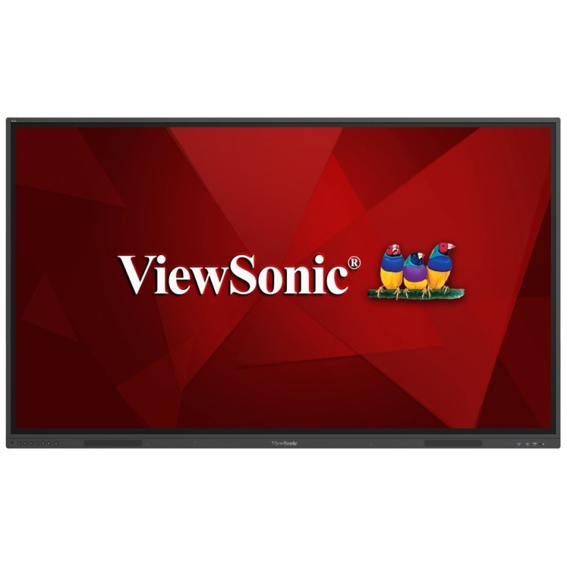 ViewSonic Flat Touch Display IFP75G1/ 75"/ UHD/450nits, 1200:1/HDMI/VGA/USB-C /RJ45 x2, RS232 x1, Black