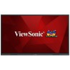 ViewSonic Flat Touch Display IFP75G1/ 75"/ UHD/450nits, 1200:1/HDMI/VGA/USB-C /RJ45 x2, RS232 x1, Black