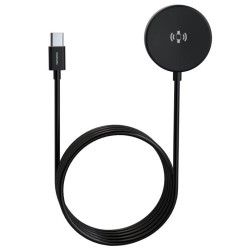 Swissten Magnetický Kabel Pro Samsung Galaxy Watch, USB-C 1.2 M Černý