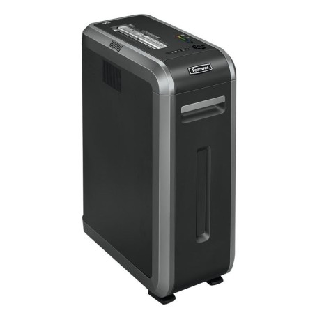 FELLOWES skartovač 125 i/ přímý řez 5,8mm/ objem koše 53 l/ stupeň utajení P-4 (vyhrazené)/ černý