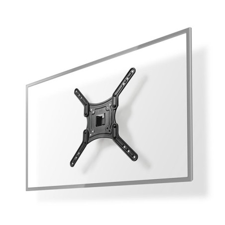 NEDIS nástěnný TV držák/ 23 - 55"/ nosnost 30 kg/ náklon 20°/ otočný 0 - 70°/ Full Motion/ ocel/ černý
