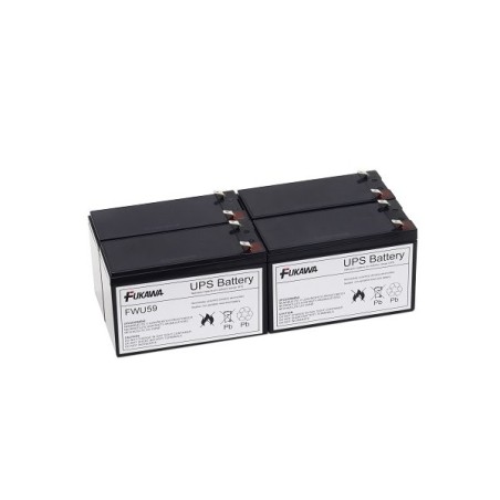 FUKAWA olověná baterie FWU59 do UPS APC/ výměnná sada za RBC59