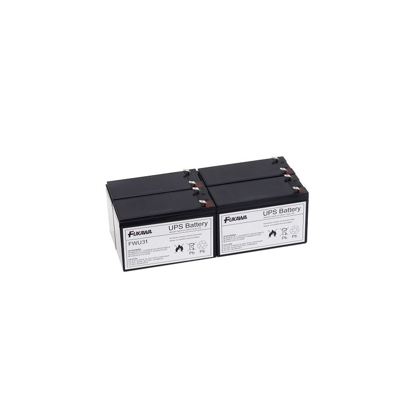 FUKAWA olověná baterie FWU31 do UPS APC/ výměnná sada za RBC31