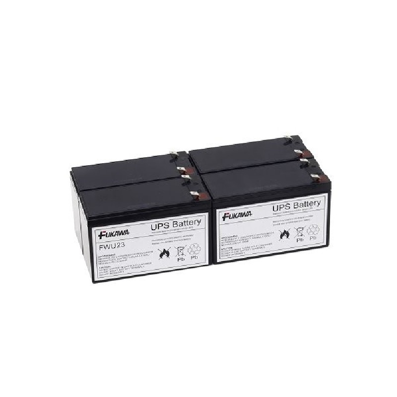 Baterie - FUKAWA FWU-23 sada baterií za RBC23 (12V/7Ah, 4ks)