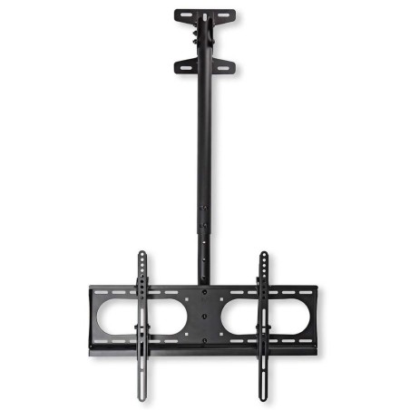 NEDIS stropní držák pro LCD a TV/ 42 - 65"/ nosnost 45 kg/ náklon ± 15°/ otáčení 24°/+24°/ ocel/ černý