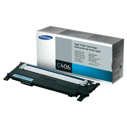 HP - Samsung toner azurový CLT-C406S pro CLP-360/365,CLX-3300/3305/C410/C460/C467 - 1000 stran