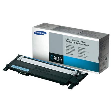 HP - Samsung toner azurový CLT-C406S pro CLP-360/365,CLX-3300/3305/C410/C460/C467 - 1000 stran