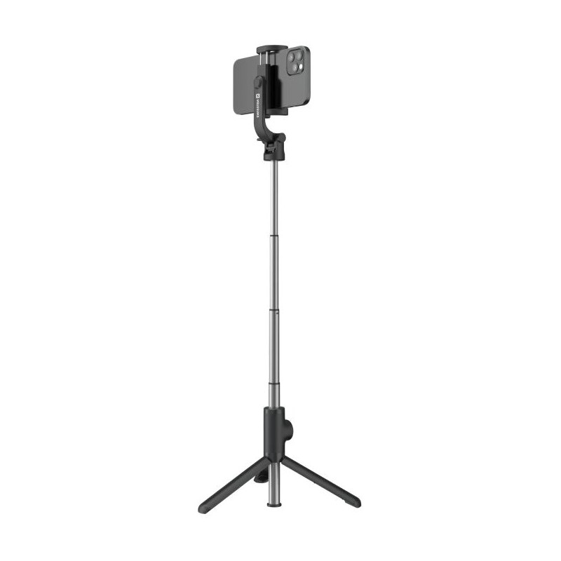 Swissten bluetooth selfie stick aluminum tripod pro