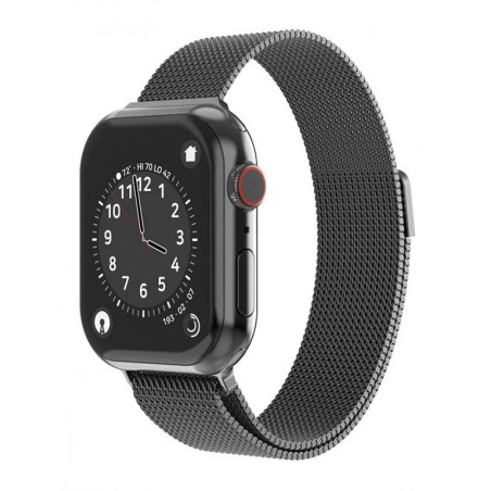 Swissten řemínek pro apple watch milánský tah 38 / 40 / 41 mm černý