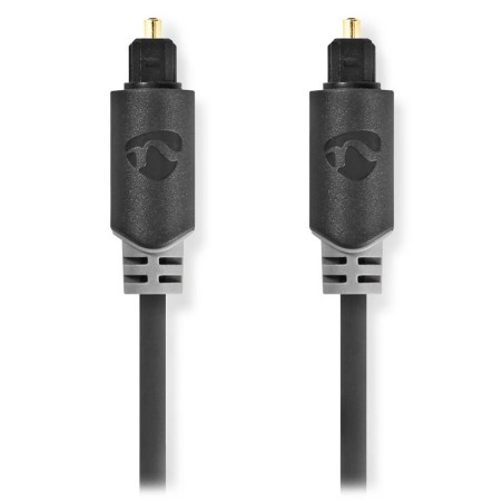 NEDIS optický audiokabel/ TosLink zástrčka - TosLink zástrčka / antracit/ box/ 3m