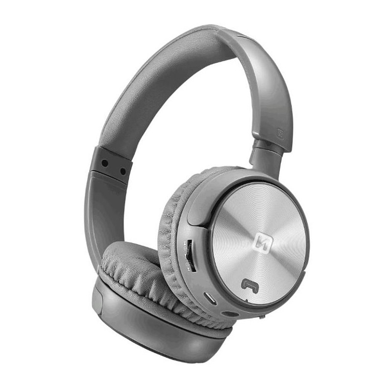 Swissten Bluetooth Stereo Sluchátka Trix Stříbrno/Šedé