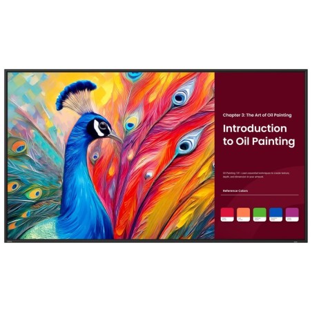 BENQ panel 65" SH6504/ Digital Signage/ UHD 4K/ provoz 24/7/ 2x HDMI/ DP/ RJ45/ RS232/ USB/ Android